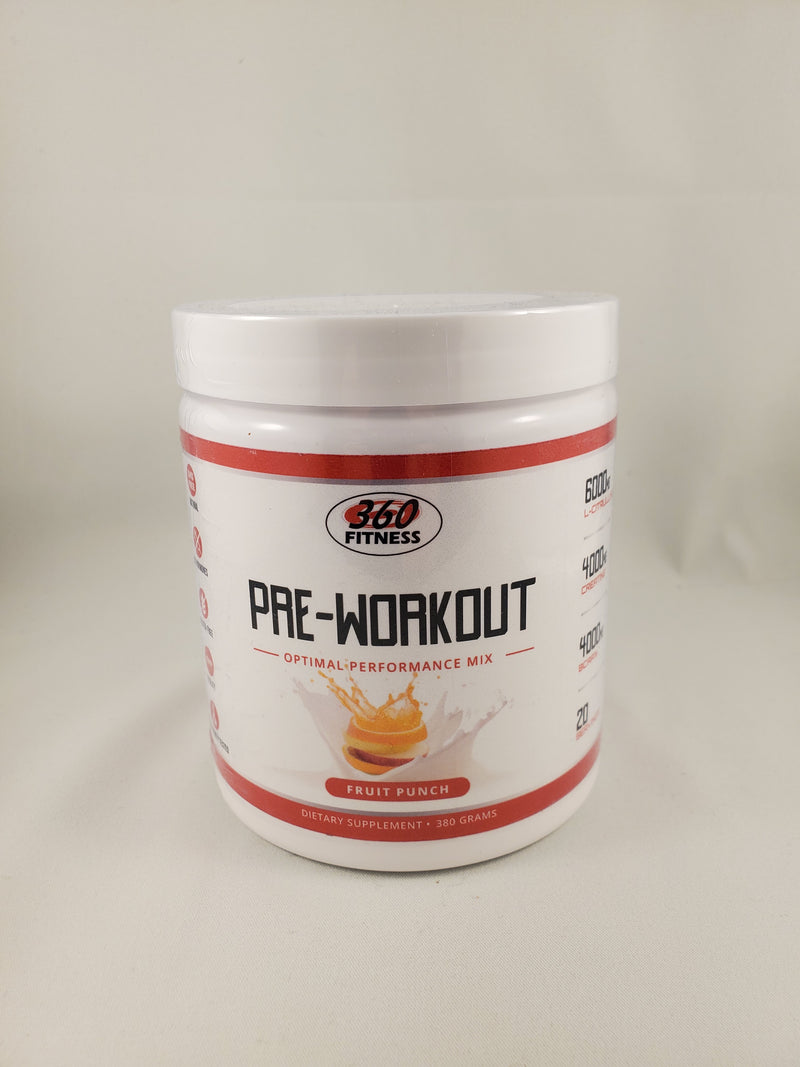 Pre-Workout Energy Matrix